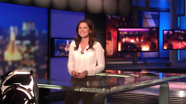 Erin Burnett anchoring 'OutFront' from NY studio